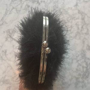 Feather Clutch